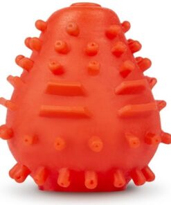 G-VIBE - WIEDERVERWENDBARER TEXTURIERTER MASTURBATOR EI ROT