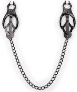 OHMAMA FETISH - JAPANISCHE NIPPELKlammern MIT SCHWARZER KETTE