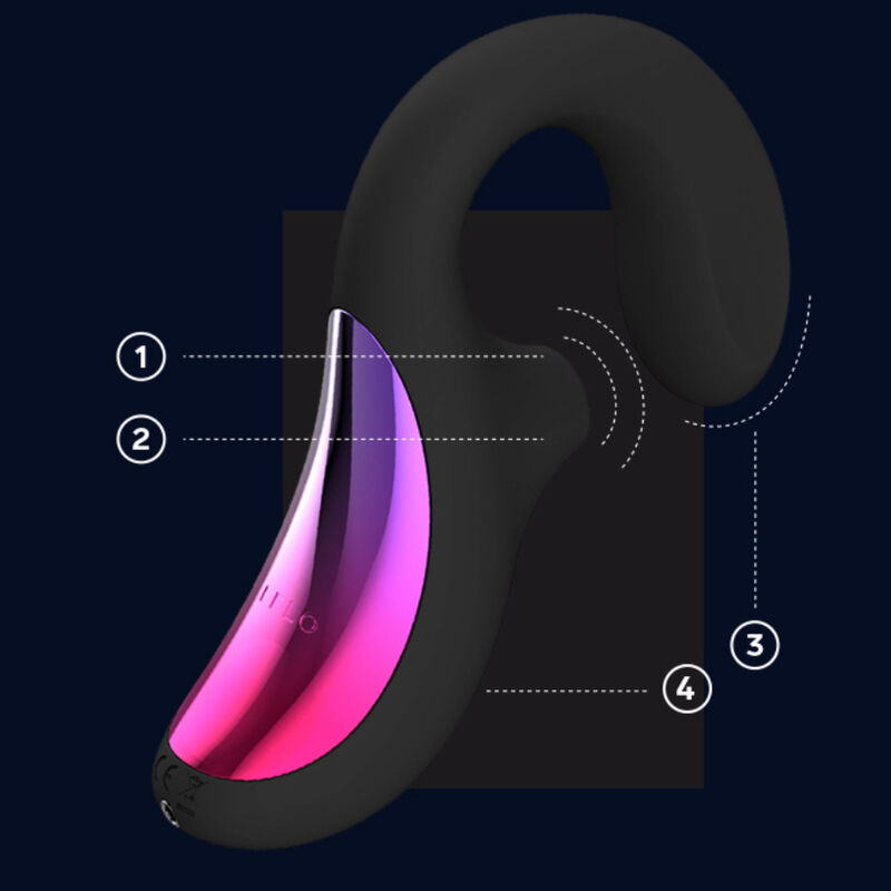 LELO - ENIGMA CRUISE DOPPELSTIMULATIONSSCHALLMASSAGER SCHWARZ – Bild 3