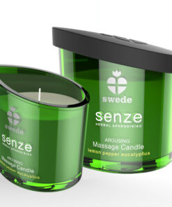 SWEDE - SENZE ERWECKENDE MASSAGEKERZE - ZITRONE, PFEFFER, EUKALYPTUS