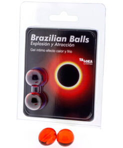 TALOKA - 2 BRASILIANISCHE BLLE, HEISSES UND KALTES EFFEKT, AUFREGENDES GEL