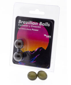TALOKA - 2 BRASILIANISCHE KUGELN, KRAFTEFFEKT, AUFREGENDES GEL