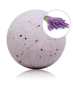 TALOKA - BADEBOMBE MIT LAVENDEL-DUFT UND ROSENBLÜTEN