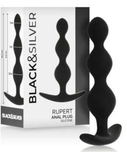 BLACKSILVER - RUPERT ANALKUGELKETTE 10 CM