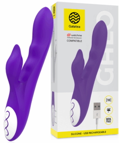 GALATEA - GALO LILAC VIBRATOR KOMPATIBEL MIT WATCHME WIRELESS TECHNOLOGY