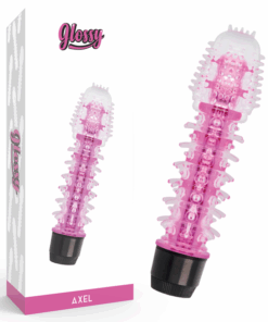GLOSSY - AXEL VIBRATOR ROSA