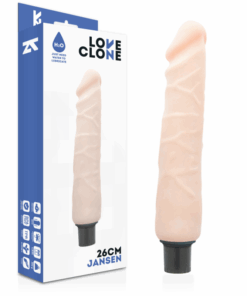 LOVECLONE - JANSEN SELBSTSCHMIERENDER VIBRATOR 26 CM -O- 4.2 CM