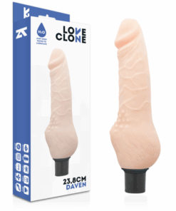 LOVECLONE - DAVEN SELBSTSCHMIERUNG REALISTISCH 23.8 CM -O- 3.8 CM