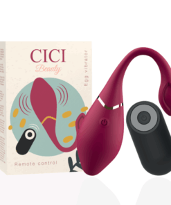 CICI BEAUTY - PREMIUM SILIKON EI VIBRATOR FERNBEDIENUNG