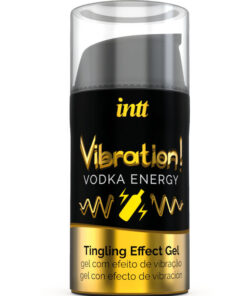 INTT - KRAFTVOLLES INTIMSTIMULIERENDES FLÜSSIGES VIBRATIONSGEL VODKA 15ML