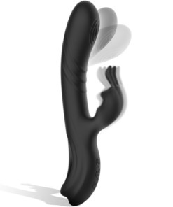 Alternative view of BLACKSILVER - JAMIE WIEDERAUFLADBARER SILIKON-KANINCHENSTIMULATOR SCHWARZ