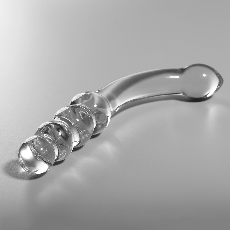 NEBULA SERIES BY IBIZA - MODELO 14 DILDO CRISTAL TRANSPARENTE 18.5 CM -O- 3 CM – Bild 2