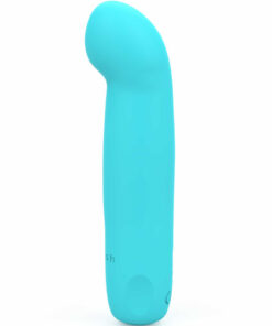 B SWISH - BCUTE CURVE INFINITE KLASSISCHER WIEDERAUFLADBARER VIBRATOR AUS BLAUEM SILIKON