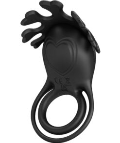 PRETTY LOVE - RUBEN VIBRATORRING 7 VIBRATIONEN SCHWARZES SILIKON
