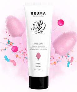 BRUMA - ALOE VERA GLEITGEL ZUCKERWATTE GESCHMACK 100 ML