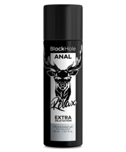 BLACK HOLE -  SCHWARZE LOCH-GEL-SILIKON-BASIS-ANAL-DILATION 30 ML