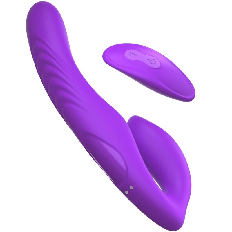 FANTASY FOR HER - DOPPELPENETRATIONSVIBRATOR MIT FERNBEDIENUNG, 9 VIOLETTE STUFEN – Bild 2