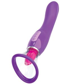 FANTASY FOR HER - KLITORISAUGER VIOLET, DER DIE ZUNGE STIMULIERT