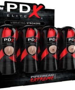 PDX ELITE - STROKER SET 12 EINHEITEN: 6X VAGINA, 3X ANO, 3X MUND