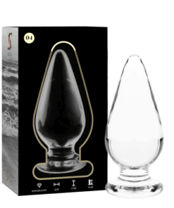 NEBULA SERIES BY IBIZA - MODELO 4 PLUG CRISTAL TRANSPARENTE 11 CM -O- 5 CM