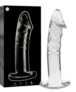 NEBULA SERIES BY IBIZA - MODELO 19 DILDO CRISTAL TRANSPARENTE 18.5 CM -O- 4 CM