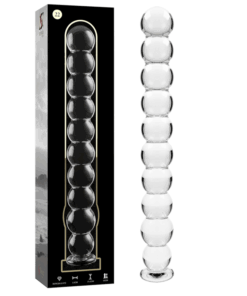 NEBULA SERIES BY IBIZA - MODELO 22 DILDO CRISTAL TRANSPARENTE 21.5 CM -O- 2.5 CM