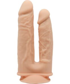 SILEXD - MODELL 1 REALISTISCHER PENIS DOBLE PENETRACION PREMIUM SILEXPAN SILIKON 17.5 / 19.5 CM