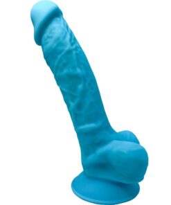 SILEXD - MODEL 1 REALISTISCHER PENIS PREMIUM SILEXPAN SILIKON BLAU 17.5 CM