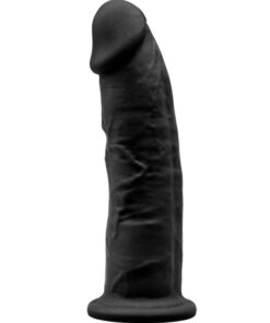 SILEXD - MODEL 2 REALISTISCHER PENIS PREMIUM SILEXPAN SILIKON SCHWARZ 15 CM
