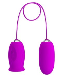 PRETTY LOVE - DAISY DUAL EGG WIEDERAUFLADBARER VIBRATOR LILA