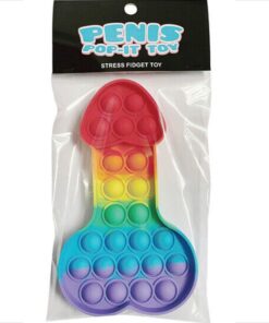 KHEPER GAMES - MEHRFARBIGES POP-IT-PENIS-ANTI-STRESS-SPIELZEUG