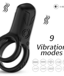 ARMONY - DOPPELRINGVIBRATOR SCHWARZ