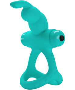 PRETTY LOVE - FIGGY GREEN RABBIT VIBRATORRING