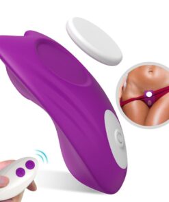 ARMONY - BUTTERFLY TRAGBARES HÖSCHEN VIBRATOR MIT FERNBEDIENUNG LILA