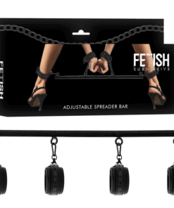 FETISH SUBMISSIVE BONDAGE - VERSTELLBARE TRENNSTANGE 4 STÜCK
