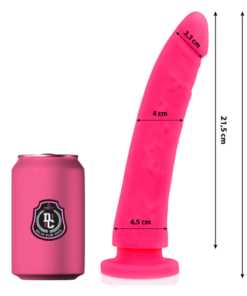 DELTA CLUB - TOYS ROSA DILDO MEDIZINISCHES SILIKON 23 CM -O- 4.5 CM