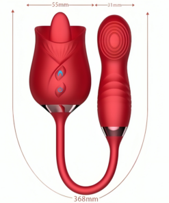 ARMONY - DELIGHT FLOWER VIBRATOR  BUMPING MIT ROTER ZUNGE