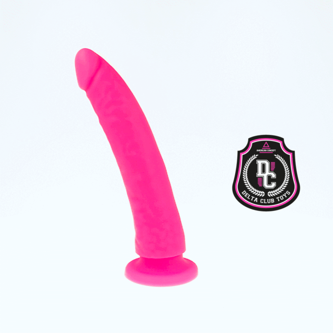 DELTA CLUB - TOYS ROSA DILDO MEDIZINISCHES SILIKON 17 CM -O- 3 CM – Bild 3