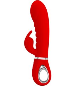 PRETTY LOVE - PRESCOTT MULTIFUNKTIONS-G-SPOT-VIBRATOR ROT