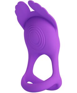 PRETTY LOVE - SILAS VIBRANT PENIS RING 7 VIBRATIONEN LILA SILIKON