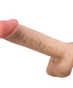 PRETTY LOVE - SLIDING SKIN SERIES REALISTISCHER DILDO MIT SLIDING SKIN SAUNAPF FLEISCH 26 CM