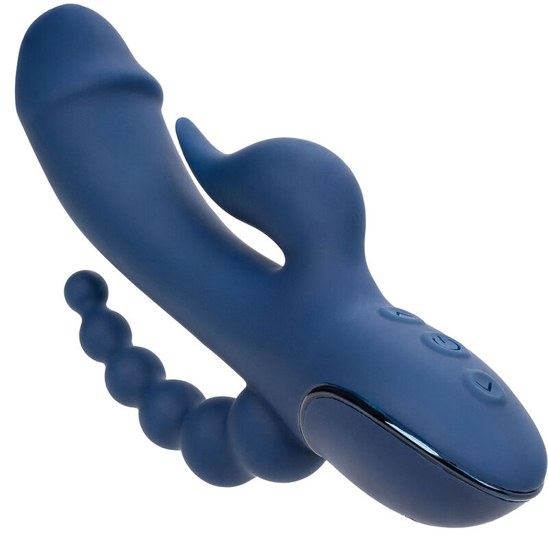 CALEXOTICS - VIBRATOR DREIFACH-ORGASMUS BLAU – Bild 5