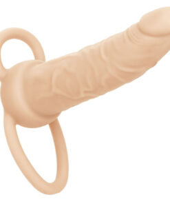 CALEXOTICS - PERFORMANCE MAXX WIEDERAUFLADBARER DUAL PENETRATOR, HELLE HAUT