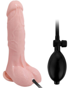 BAILE - AUFBLASBARER REALISTISCHER DILDO MIT SAUGNÄPFEN 15 CM