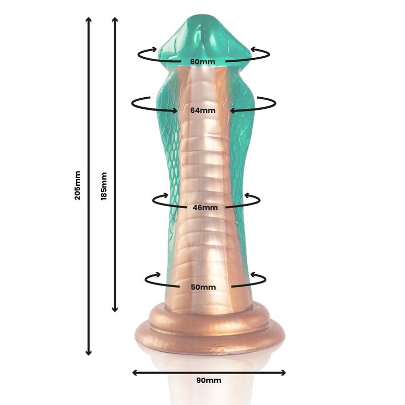 EPIC - PYTHON DILDO COBRA GRÜN – Bild 2