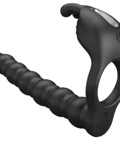 PRETTY LOVE - BLACKNEY PENISRINGE MIT VIBRATOR-PLUG