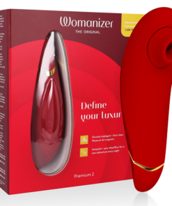 WOMANIZER - PREMIUM 2 KLITORALSTIMULATOR BORDEAUX