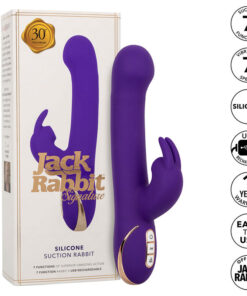 CALEXOTICS - JACK RABBIT VIBRATOR UND STIMULATOR 7 VIBRATIONSSTUFEN UND STIMULIERENDE WELLEN BLAU