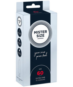 MISTER SIZE - KONDOMGRÖSSE XL 60 MM (10 EINHEITEN)