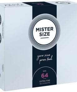 MISTER SIZE - KONDOME GRÖSSE XXL 64 MM (36 EINHEITEN)
